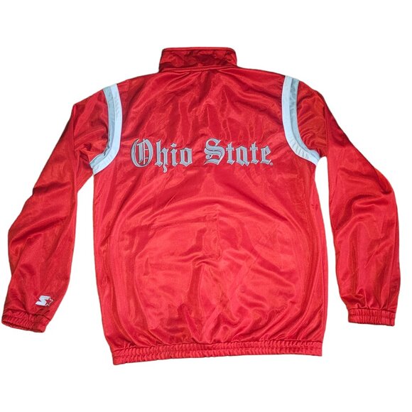 Ohio State University Buckeyes Starter Jacket bundle with 2 patches - Picture 5 of 5